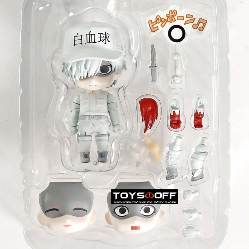 Cells At Work 979 White Blood Cell Action Figure Toy 10cm
