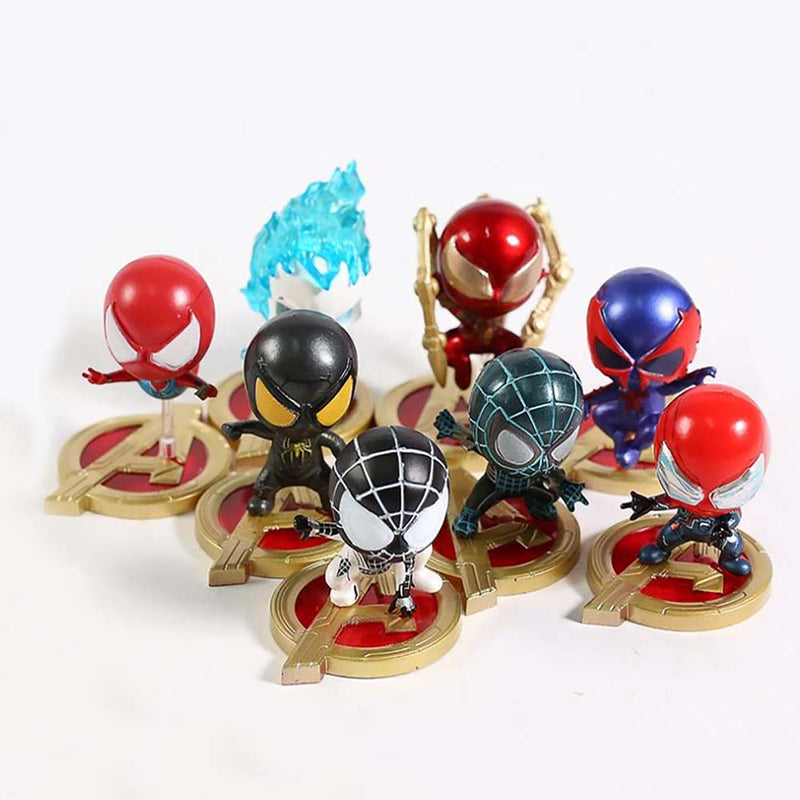 Cosbaby Iron Spirit Spider Man Action Figure Mini Model Toy