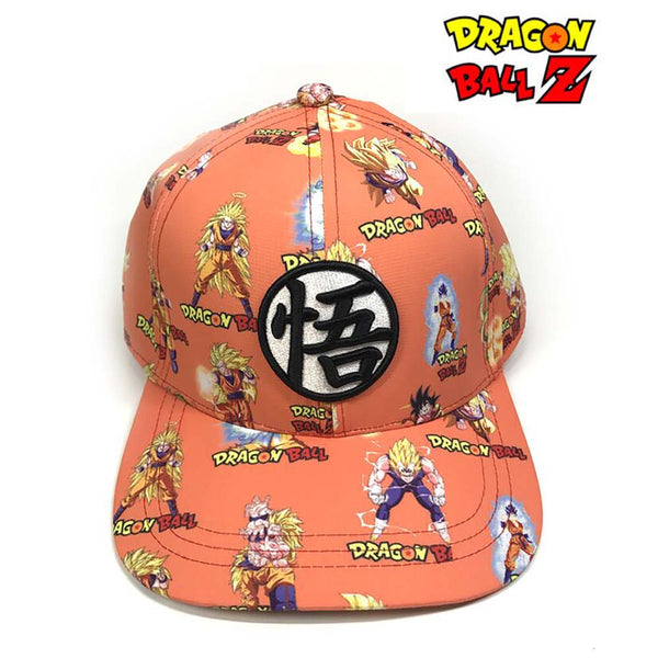 Cosplay Anime Dragon Ball Z Son Goku Hat Wu Embroidery Hip Hop Hat - Toysoff.com