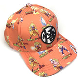 Cosplay Anime Dragon Ball Z Son Goku Hat Wu Embroidery Hip Hop Hat - Toysoff.com