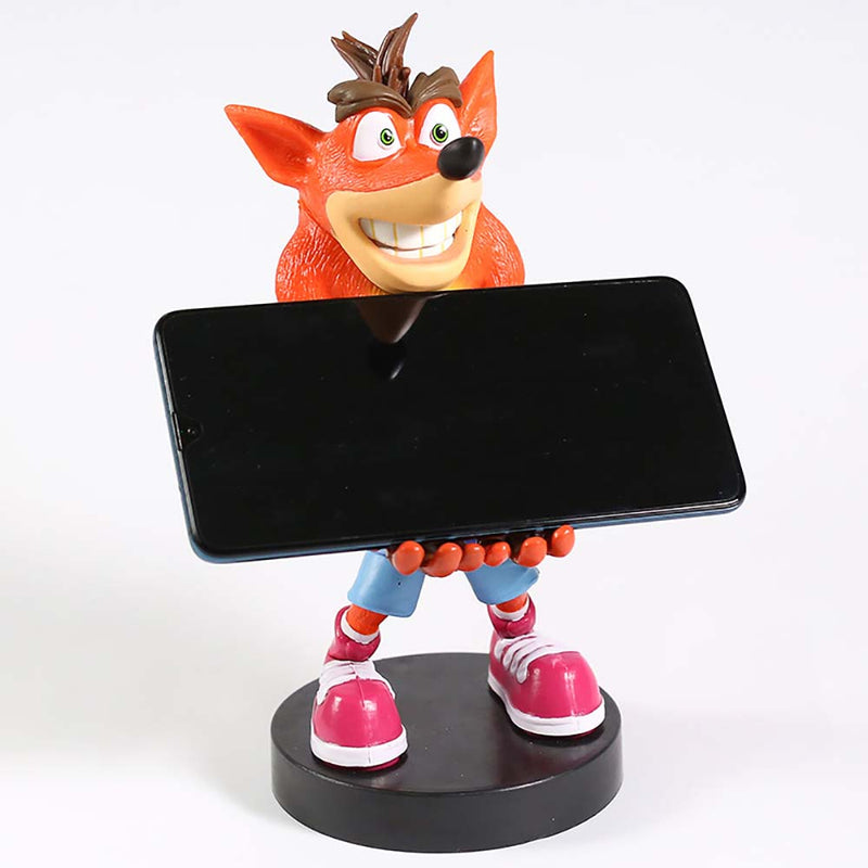 Crash Bandicoot Action Figure Model Phone & Controller Holder 20cm