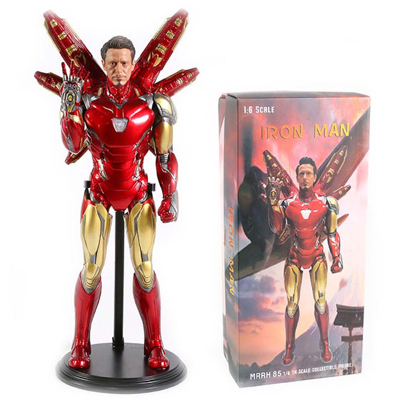 Crazy Toys Marvel Iron Man MK85 Action Figure Model Toy 37cm