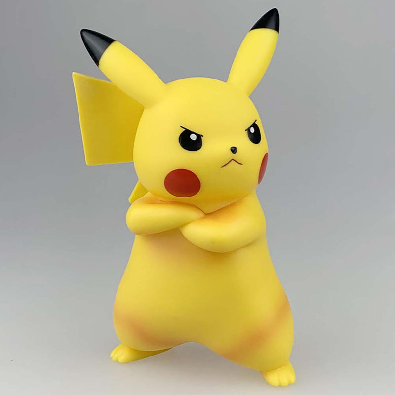 Cute Angry Pikachu Cartoon Pokemon Figurine Collection Model 18CM - Toysoff.com