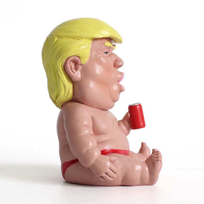 Cute Donald Trump Action Figure Collectible Home Decoration Model Toy