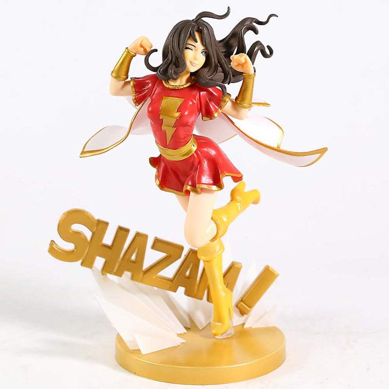 DC Comics Mary Batson Shazam Action Figure Model Toy 22cm