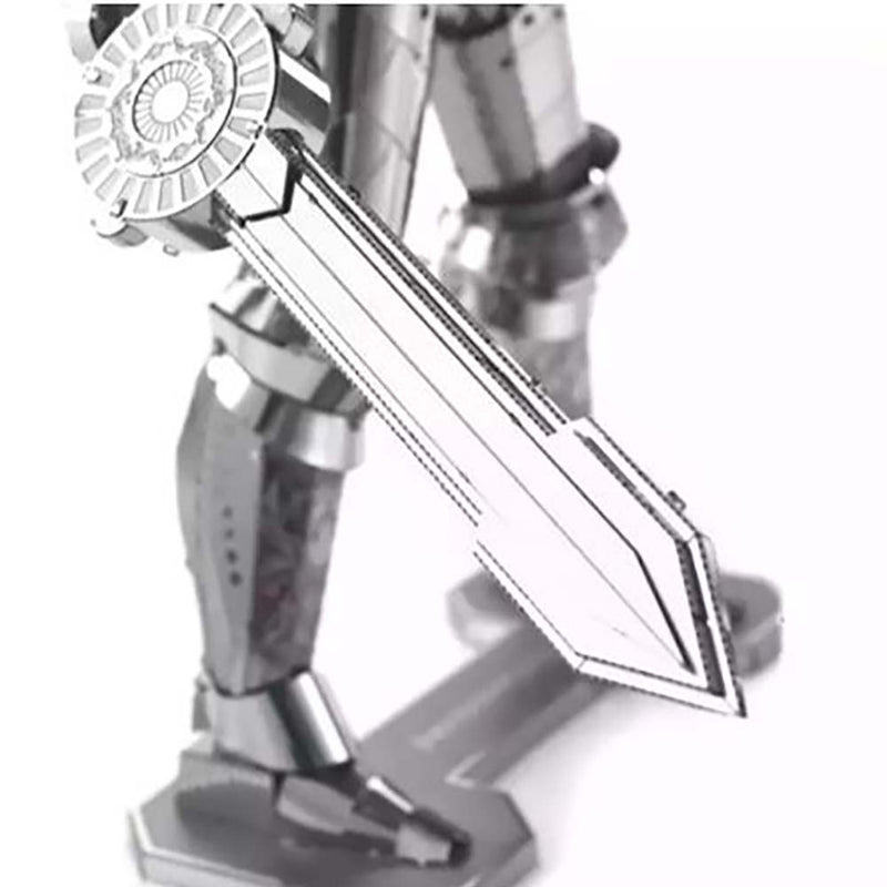 Warrior'S Gate Black Knight 3D Model Metal Puzzle DIY Assembled Toy - Toysoff.com