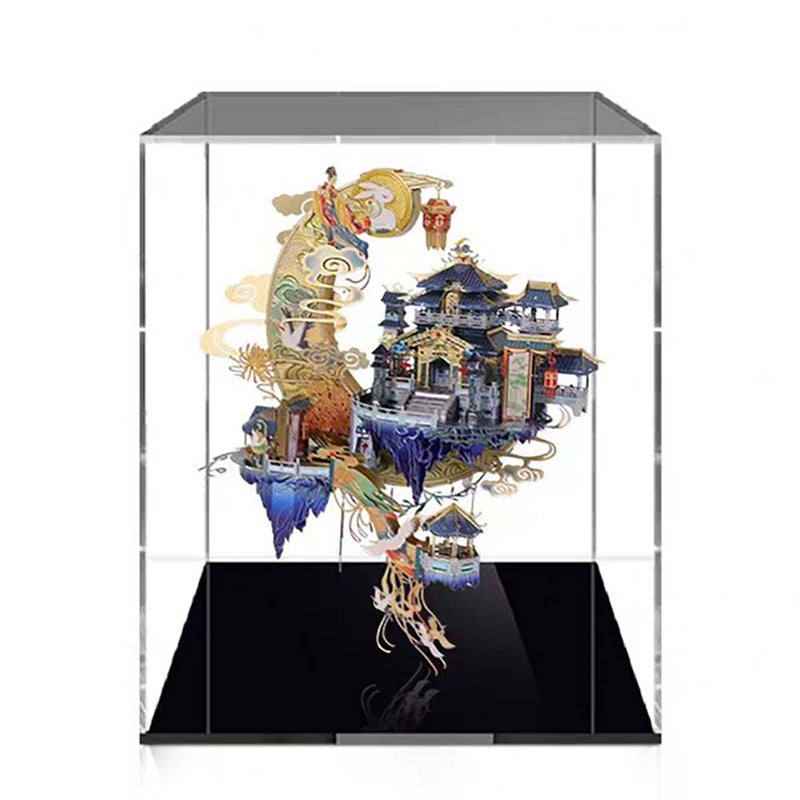 DIY Chinese Wind Ancient Myth Moon Palace 3D Art Model Metal Puzzle - Toysoff.com