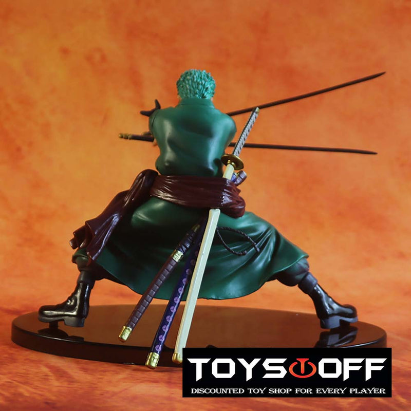 DXF One Piece Roronoa Zoro Action Figure Model Toy 14cm