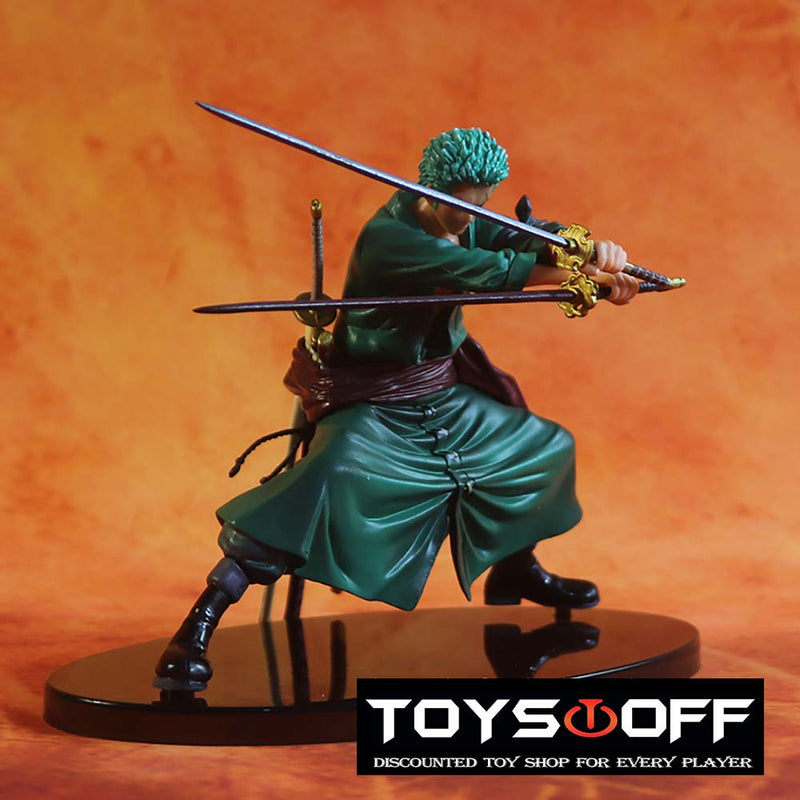 DXF One Piece Roronoa Zoro Action Figure Model Toy 14cm