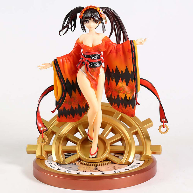 Date A Live Tokisaki Kurumi Kimono Ver Action Figure Toy 30cm