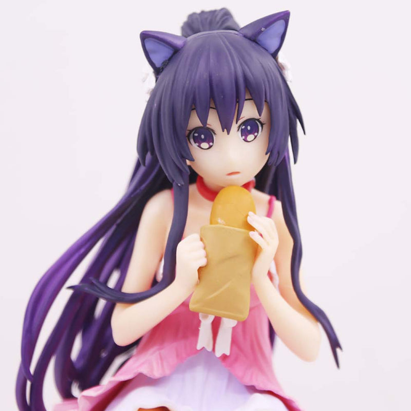 Date A Live Yatogami Tohka Action Figure Cat Ear Girl Toy 18.5cm