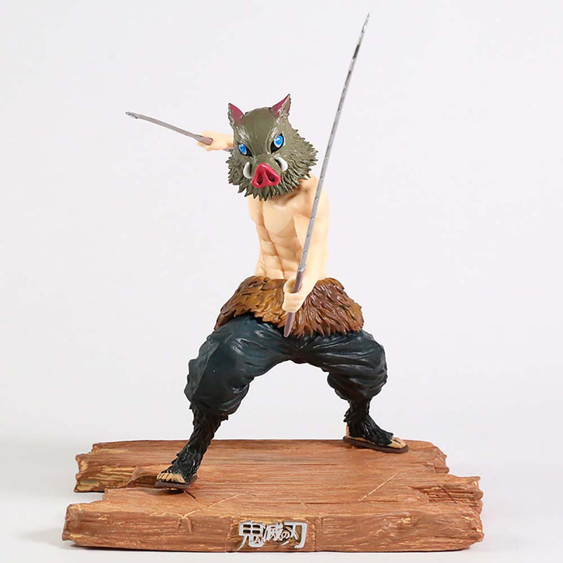 Demon Slayer Hashibira Inosuke Action Figure Model Toy 20cm