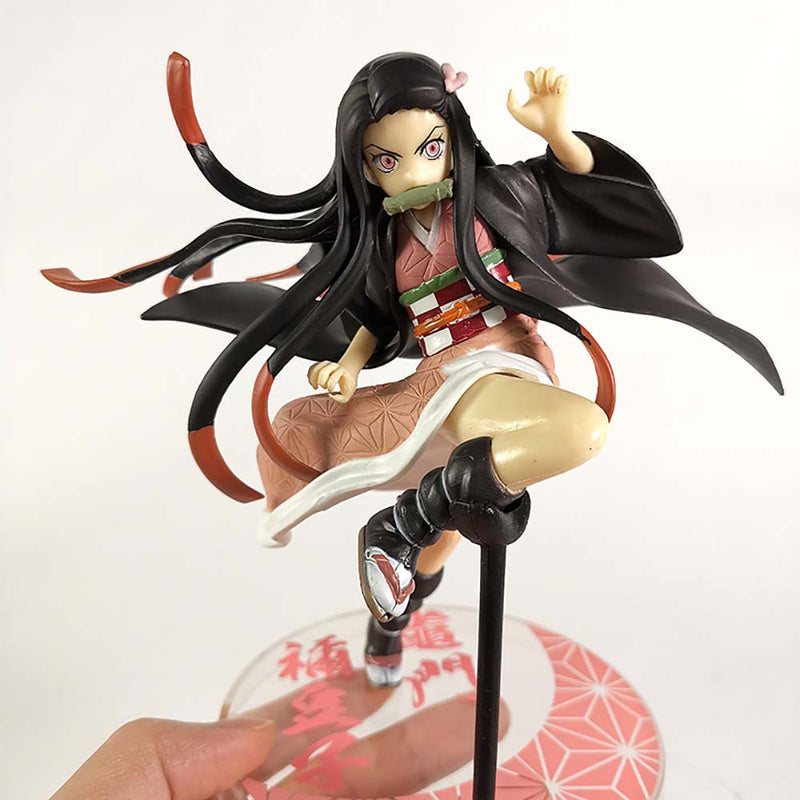Demon Slayer Jump Kamado Nezuko Action Figure Collectible Model Toy 16cm