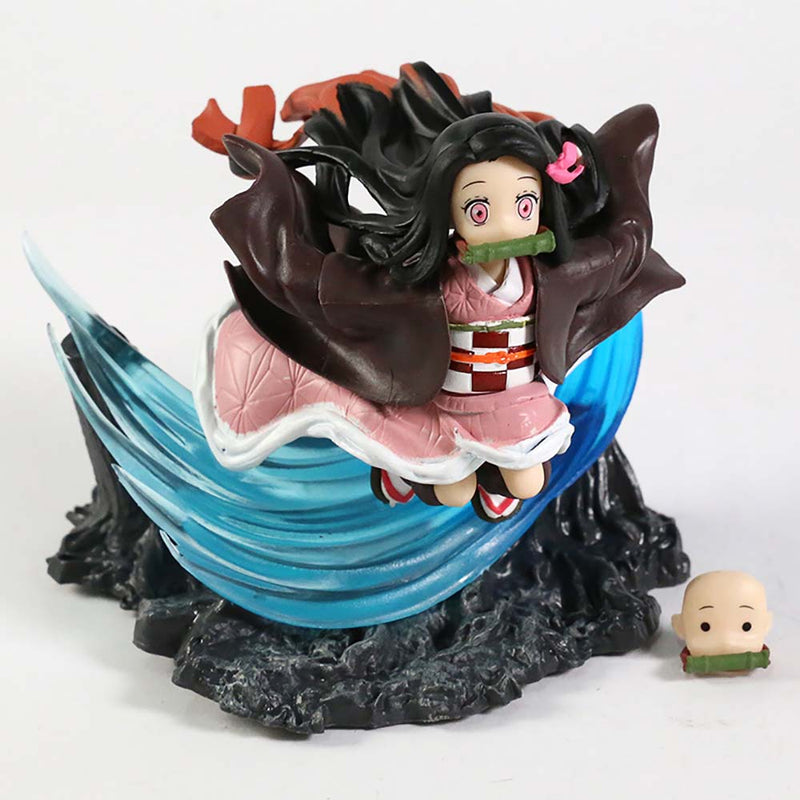 Demon Slayer Kamado Nezuko GK Action Figure Collectible Model Toy 10cm