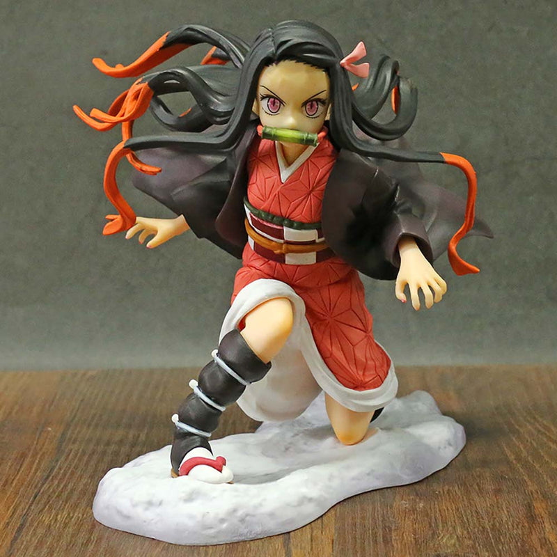 Demon Slayer Kamado Nezuko GK Statue Action Figure Collectible Toy 15cm