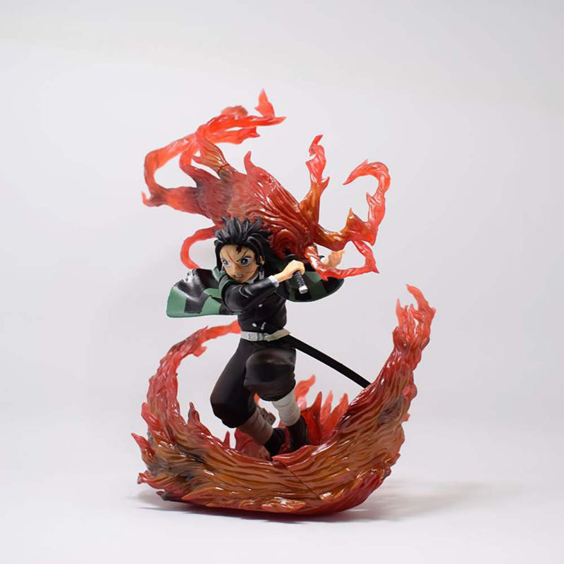 Demon Slayer Kamado Tanjirou Action Figure Collectible Model Toy 20cm
