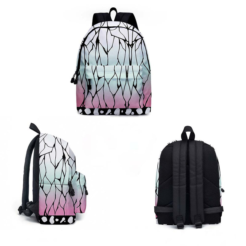 Demon Slayer Kochou Shinobu Backpack Girls Schoolbag Bag
