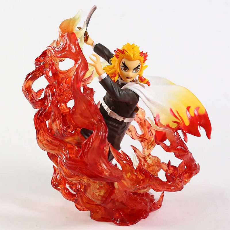 Demon Slayer Rengoku Kyoujurou Action Figure Collectible Model Toy 18cm