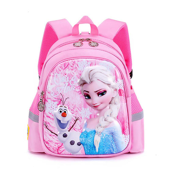 Disney New Cartoon Style Frozen Elsa Kindergarten Students Girls Waterproof Schoolbag - Toysoff.com