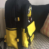 Disney Cartoon Pikachu Charging Computer Multi Function Middle School Students Travel Backpack - Toysoff.com