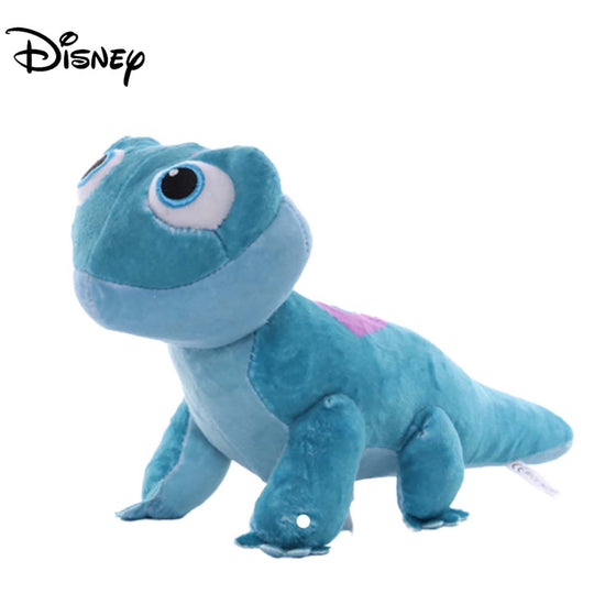 Disney Frozen 2 Cute Blue Salamander Bruni Stuffed Plush Toy - Toysoff.com