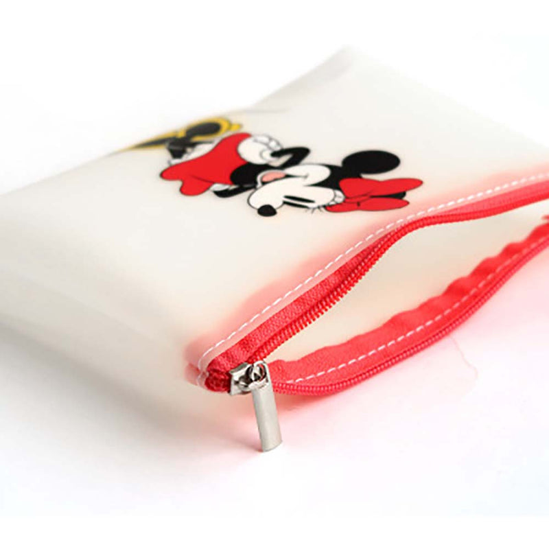 Disney Mickey Cartoon Students Practical Portable Transparent Pencil Case - Toysoff.com