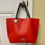 Disney Mickey Mouse Simple Cartoon Lady Tote Large Capacity Handbag Shoulder Bag - Toysoff.com