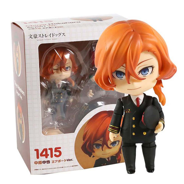 Stray Dogs Nakahara Chuya 1415 Action Figure Collectible Model Toy 10cm