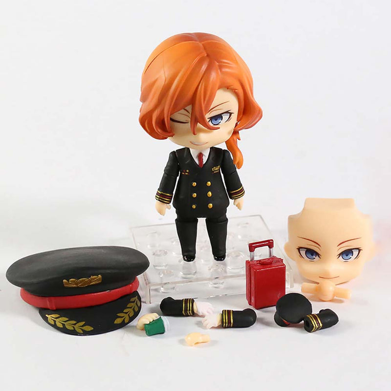 Stray Dogs Nakahara Chuya 1415 Action Figure Collectible Model Toy 10cm