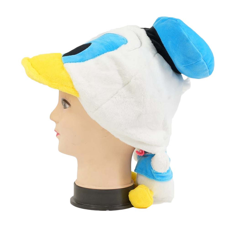 "Don"Donald Fauntleroy Duck Plush Warm Hat Party Funny Cosplay Prop