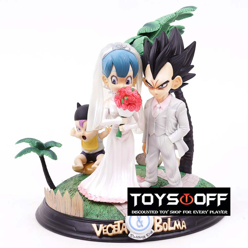 Dragon Ball Bejita Yonsei Family Wedding Day Action Figure Toy 22cm