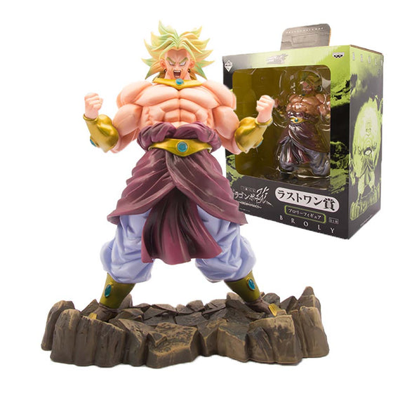 Dragon Ball Broly Action Figure Collectible Model Toy 25cm