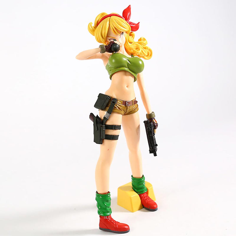 Dragon Ball Glitter Glamours Lunchi Action Figure Girl Toy 24cm