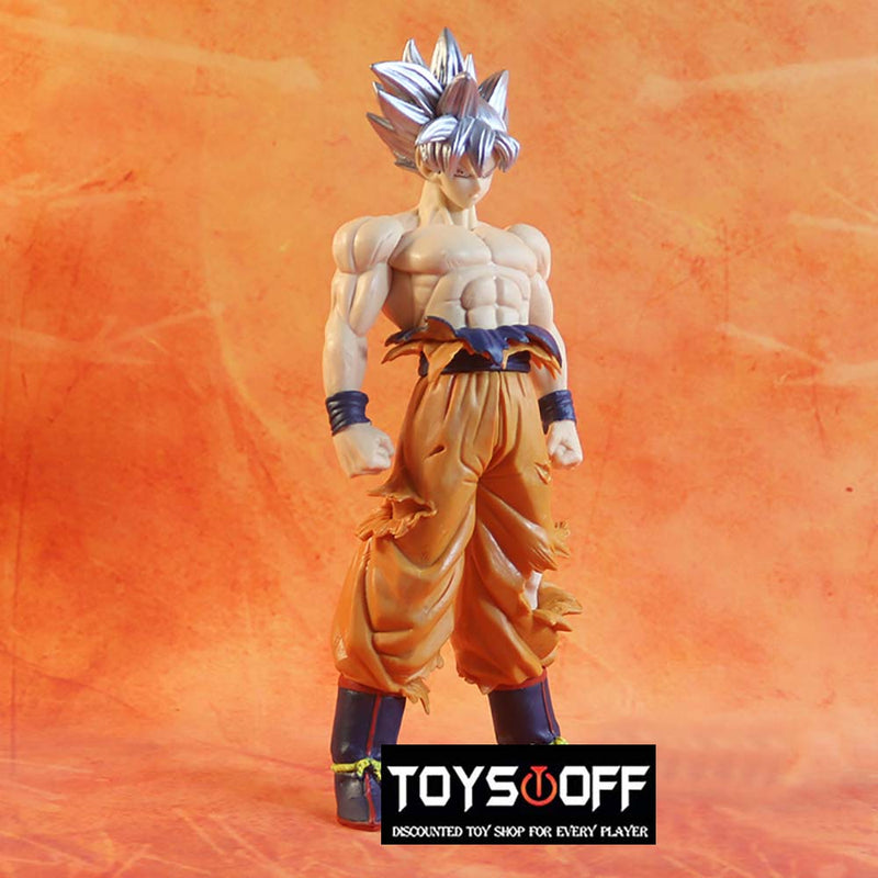 Dragon Ball Silver Hair Son Goku Action Figure Model Toy 31cm