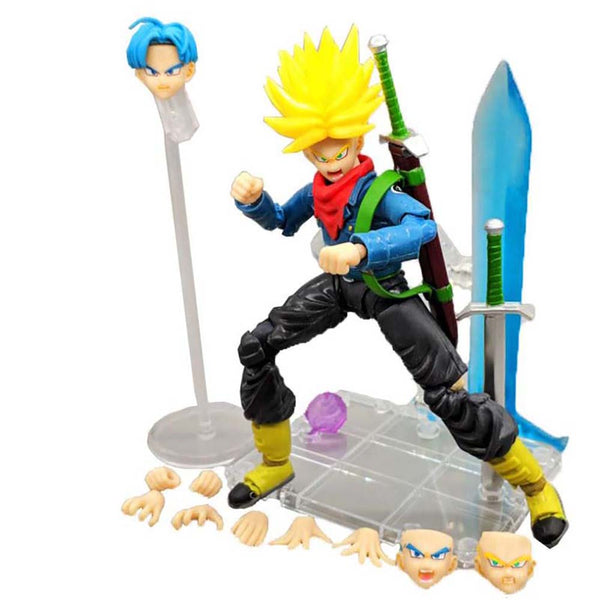 Dragon Ball Trunks Action Figure Collectible Model Toy 15cm