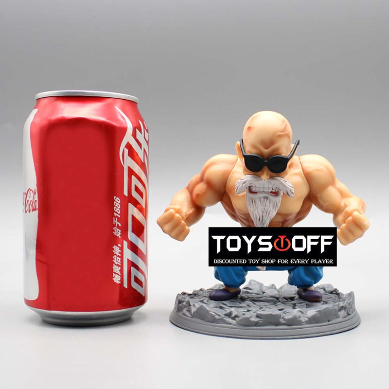 Dragon Ball Z Muscle Master Roshi Action Figure Toy 10cm