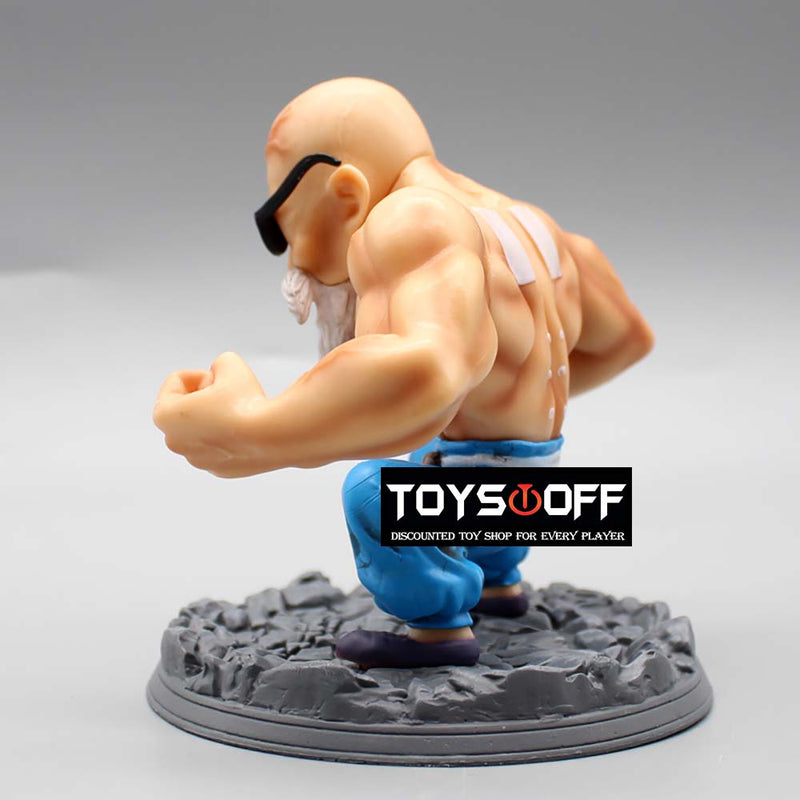 Dragon Ball Z Muscle Master Roshi Action Figure Toy 10cm