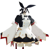 FGO Game Saber Sword Combat Gear Maid Dress Cosplay Costume - Toysoff.com