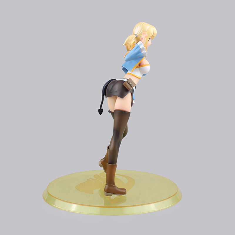 Fairy Tail Lucy Heartfilia Action Figure Sexy Model Toy 21cm
