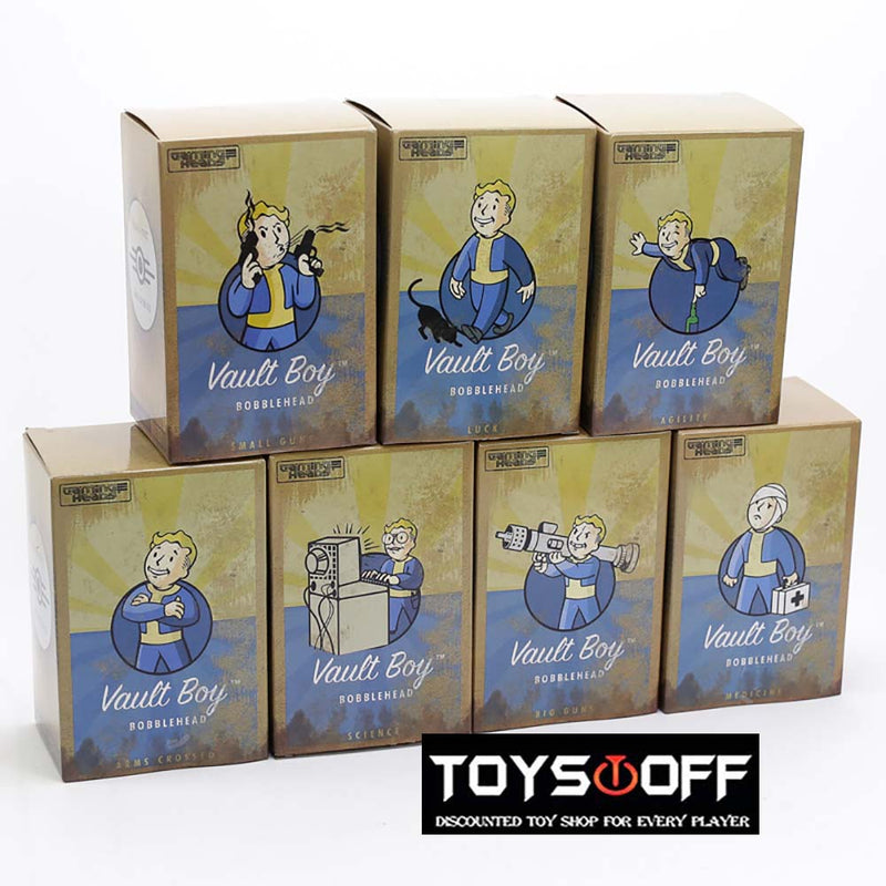 Fallout 4 Vault Boy Bobble Head Action Figure Model Toy 13cm