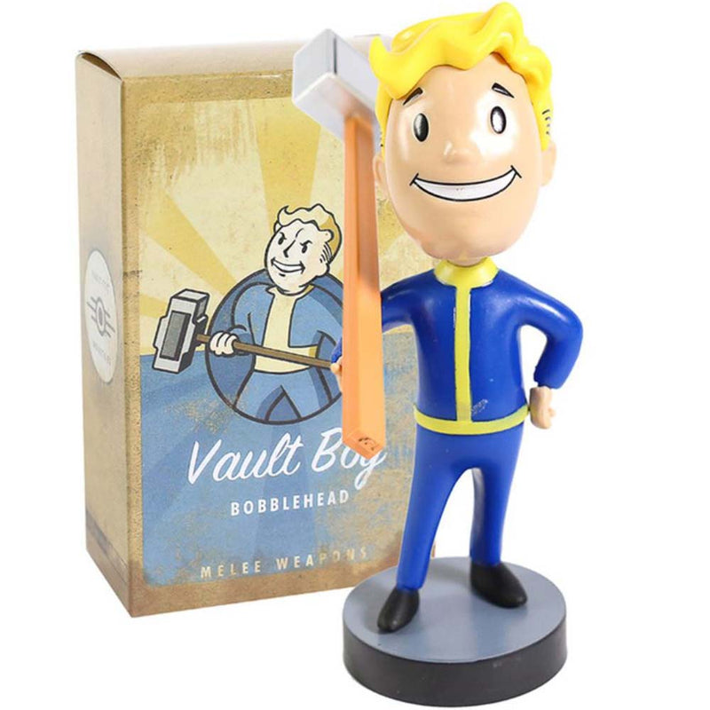 Fallout Vault Boy Bobble Head Action Figure Collectible Model Toy 12cm