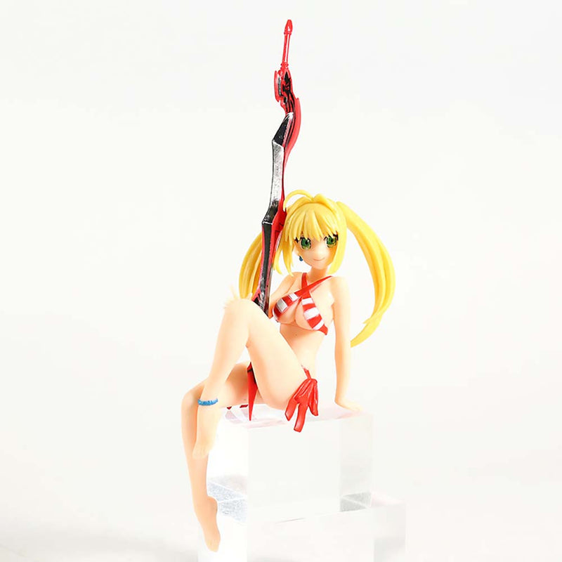 Fate Grand Order Red Saber Nero Claudius Action Figure Toy 16cm