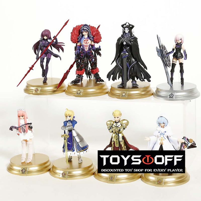 Fate Grand Order Vol 1 Action Figure Model Toy 8pcs