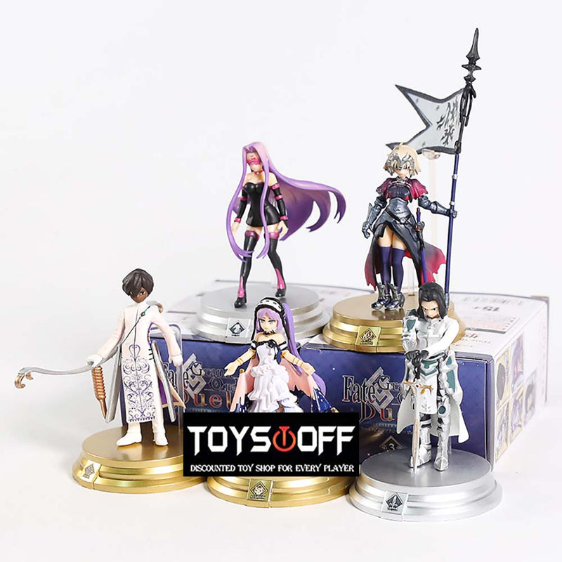 Fate Grand Order Vol 3 Action Figure Model Toy 5pcs