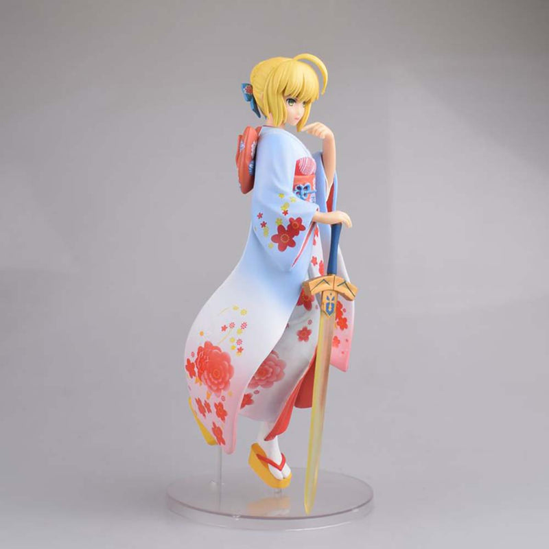 Fate Stay Night Saber Action Figure Collectible Model Toy 25cm