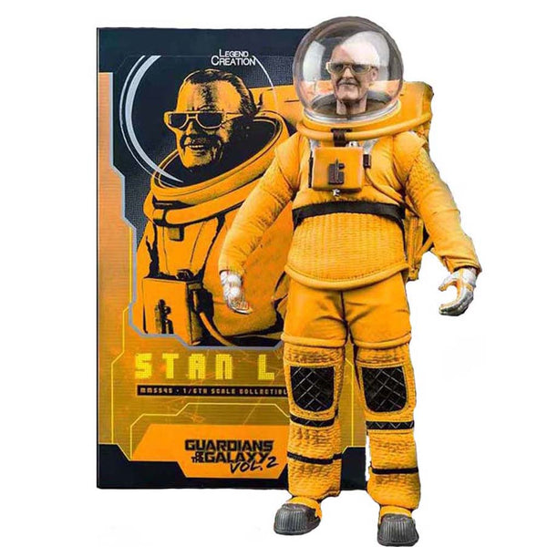 Father of Marvel Stan Lee Action Figure Collectible Astronaut Model