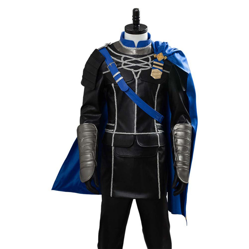 Fire Emblem Three Houses Dimitri Alexandre Blaiddyd Battle Cloak Uniform Cosplay Costume