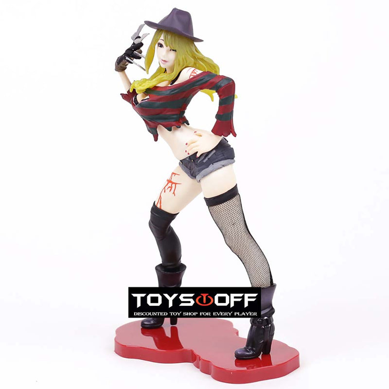 Freddy Vs Jason Freddy Krueger Bishoujo Statue Action Figure Toy 21cm