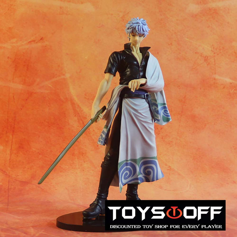 GINTAMA Sakata Gintoki Action Figure Collectible Model Toy 25cm