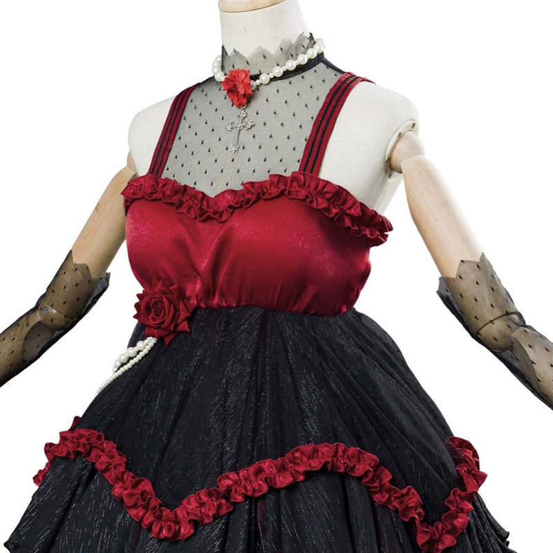 Game FGO Ereshkigal Rin Cosplay Dress Women Halloween Fancy Costume
